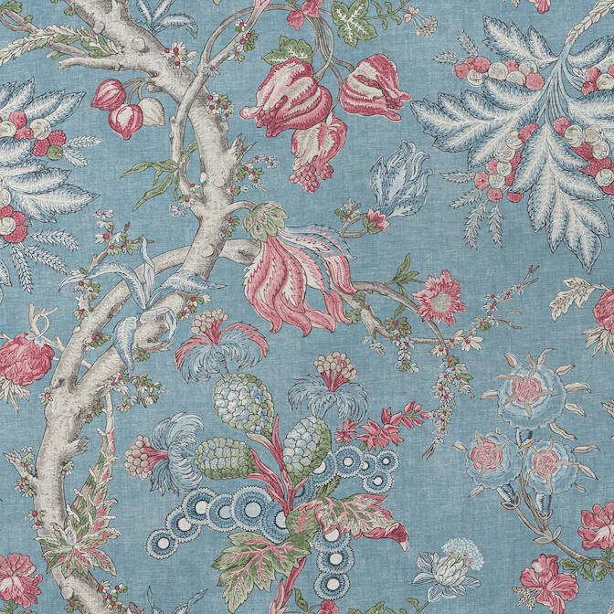Chatelain Robin's Egg F910847 by Thibaut Fabric Thibaut Fabric Chatelain Robin's Egg F910847Fabric Heritage Fabric Book 100% Linen UNITED KINGDOM </p><p>Repeat: V: 26.5 54 - Fabric Carolina -