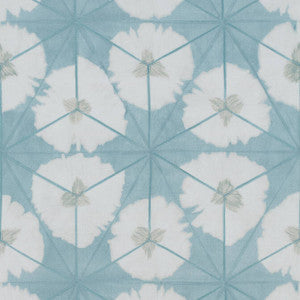 Thibaut Fabric Sunburst Aqua F913091