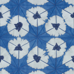 Thibaut Fabric Sunburst Navy F913093