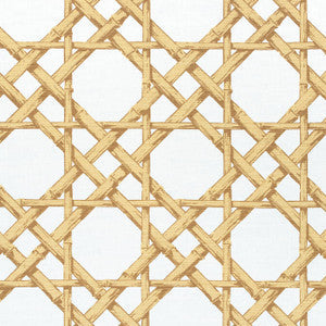 Thibaut Fabric Cyrus Cane Gold F913144