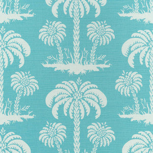 Thibaut Fabric Palm Island Turquoise F913146