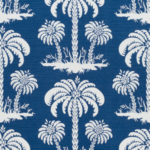 Thibaut Fabric Palm Island Navy F913149