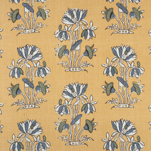 Thibaut Fabric Lily Flower Harvest Gold F913202