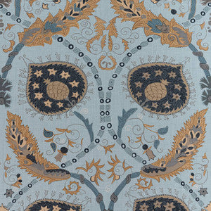 Thibaut Fabric Lewis Mineral Blue F913214