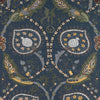 Thibaut Fabric Lewis Charcoal and Bluestone F913216