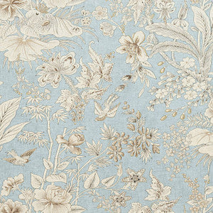 Thibaut Fabric Rosalind Spa Blue F913604