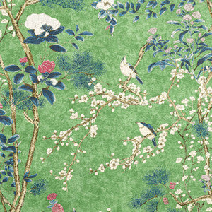 Thibaut Fabric Katsura Emerald F913623
