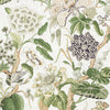 Thibaut Fabric Hill Garden White and Green F913656