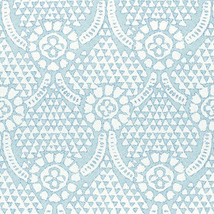 Thibaut Fabric Chamomile Spa Blue F914320