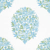 Thibaut Fabric Ridgefield Green and Spa Blue F914323