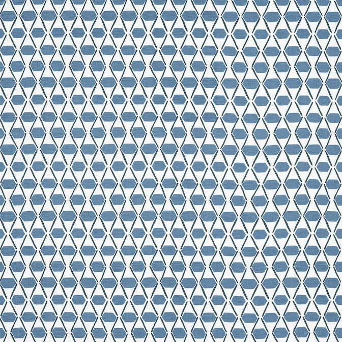 Denver Blue F914326 by Thibaut Fabric Thibaut Fabric Denver Blue F914326Fabric Canopy Fabric Book 56% Linen, 44% Cotton INDIA </p><p>Repeat: V: 3.75 54 - Fabric Carolina -