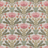 Thibaut Fabric F914606 LOTUS - Cranberry