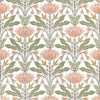 Thibaut Fabric F914609 LOTUS - Apricot