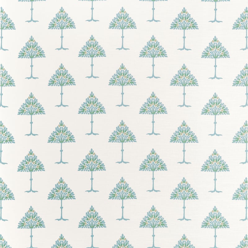 Thibaut Fabric F914613 MAY TREE - Spa Blue