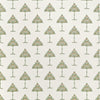 Thibaut Fabric F914614 MAY TREE - Sage and Apricot