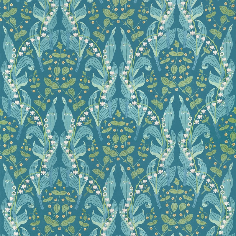 Thibaut Fabric F914622 HARBOR SPRINGS - Mineral