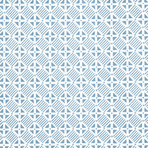 Thibaut Fabric Plaza French Blue F916219