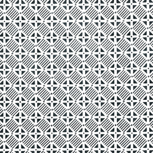 Thibaut Fabric Plaza Black F916220