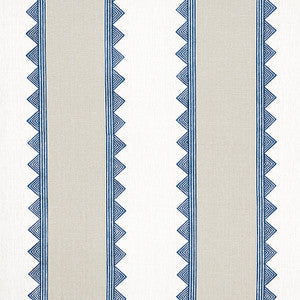 Thibaut Fabric Kismet Stripe Navy F916226