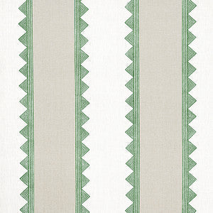 Thibaut Fabric Kismet Stripe Green F916227