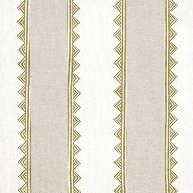 Kismet Stripe Camel F916229 by Thibaut Fabric Thibaut Fabric Kismet Stripe Camel F916229Fabric Kismet Fabric Book 55% Cotton, 45% Linen INDIA </p><p>Repeat: V: 2 54 - Fabric Carolina -