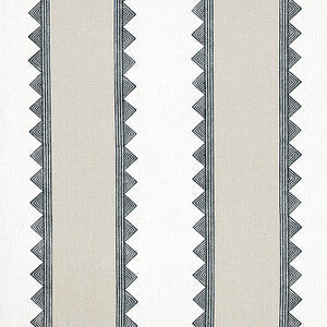 Thibaut Fabric Kismet Stripe Black F916232