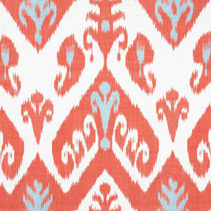 Thibaut Fabric Indies Ikat Coral F916247