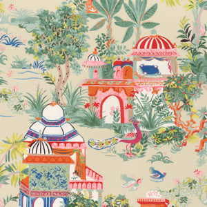 Thibaut Fabric Mystic Garden Cream F920824