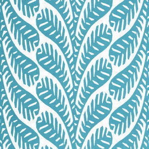 Thibaut Fabric Ginger Turquoise F920833