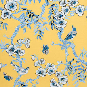 Thibaut Fabric Yukio Yellow F920840