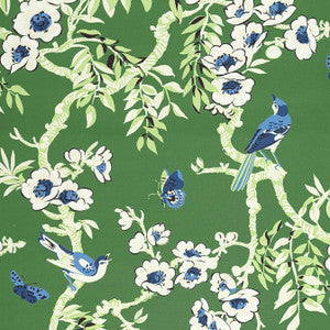 Thibaut Fabric Yukio Green F920841