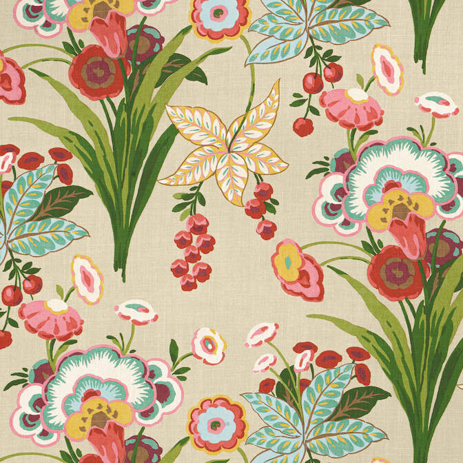Pasadena Cream F920852 by Thibaut Fabric Thibaut Fabric Pasadena Cream F920852Fabric Eden Fabric Book 52% Linen, 36% Cotton, 12% Nylon THAILAND </p><p>Repeat: V: 24 54 - Fabric Carolina -