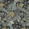 Thibaut Fabric Desmond Black and Charcoal F92919
