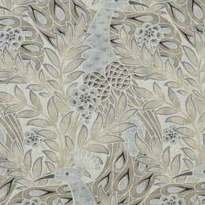 Thibaut Fabric Desmond Beige and Grey F92921
