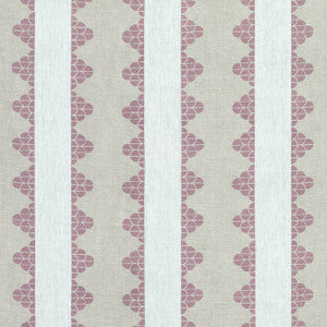 Thibaut Fabric Dhara Stripe Plum F92940