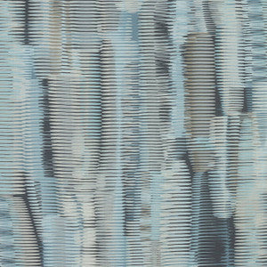Thibaut Fabric Alcantara Aqua and Black F92953