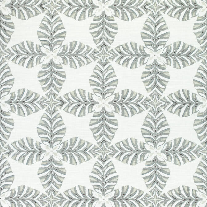 Starleaf Grey F92973 by Thibaut Fabric Thibaut Fabric Starleaf Grey F92973Fabric Paramount Fabric Book 51% Linen, 49% Cotton U.S.A. </p><p>Repeat: V: 12.5 54 - Fabric Carolina -