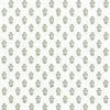 Thibaut Fabric Corwin Green on White F936402