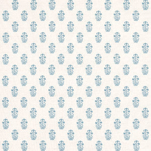 Thibaut Fabric Corwin Slate on Natural F936403
