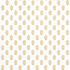 Thibaut Fabric Corwin Gold on White F936404
