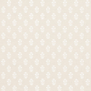 Thibaut Fabric Corwin White on Natural F936405