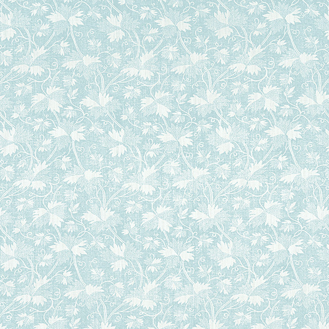 Chester Seaglass F936432 by Thibaut Fabric Thibaut Fabric Chester Seaglass F936432Fabric Indienne Fabric Book 90% Cotton, 10% Linen SCOTLAND </p><p>Repeat: V: 9.75 54 - Fabric Carolina -