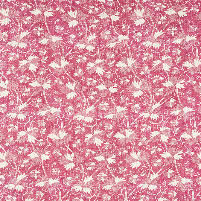 Chester Raspberry F936434 by Thibaut Fabric Thibaut Fabric Chester Raspberry F936434Fabric Indienne Fabric Book 90% Cotton, 10% Linen SCOTLAND </p><p>Repeat: V: 9.75 54 - Fabric Carolina -