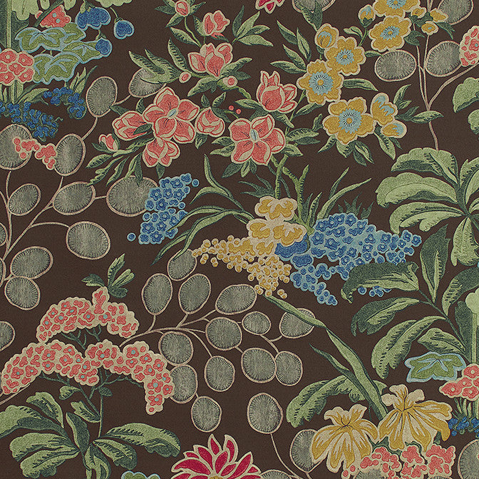 Meadow Brown F942037 by Thibaut Fabric Thibaut Fabric Meadow Brown F942037Fabric Sojourn Fabric Book 60% Linen, 30% Cot, 10% Nylon UNITED KINGDOM </p><p>Repeat: V: 38 54 - Fabric Carolina -