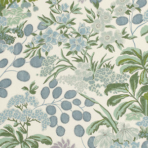 Thibaut Fabric Meadow Lavender and Blue F942038