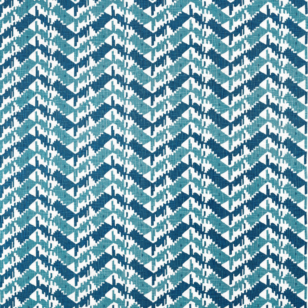 Melrose Check Navy and Peacock F945004 by Thibaut Fabric Thibaut Fabric Melrose Check Navy and Peacock F945004Fabric WANDERLUST FABRIC BOOK U.S.A </p><p>Repeat: H: 13.5  in  (34.29  cm), V: 5.25  (13.34  cm) 54  in  (137.16  cm) - Fabric Carolina -