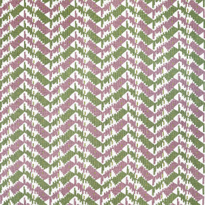 Thibaut Fabric Melrose Check Lavender and Green F945005