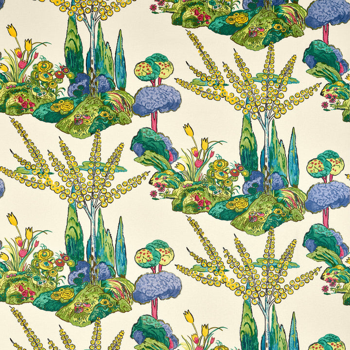 Orleans Yellow and Red F945029 by Thibaut Fabric Thibaut Fabric Orleans Yellow and Red F945029Fabric WANDERLUST FABRIC BOOK U.S.A </p><p>Repeat: H: 54  in  (137.16  cm), V: 29.5  (74.93  cm) 54  in  (137.16  cm) - Fabric Carolina -