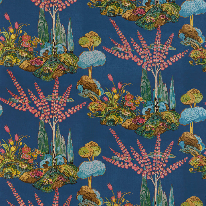 Orleans Navy F945031 by Thibaut Fabric Thibaut Fabric Orleans Navy F945031Fabric WANDERLUST FABRIC BOOK U.S.A </p><p>Repeat: H: 54  in  (137.16  cm), V: 29.5  (74.93  cm) 54  in  (137.16  cm) - Fabric Carolina -