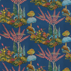 Thibaut Fabric Orleans Navy F945031